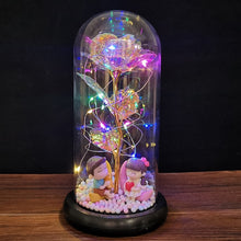 Load image into Gallery viewer, Exotic Rose in Glass Led Lamp (26 Designs)
