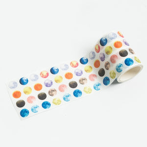 Morandi Dots Washi Tapes (12 Designs)