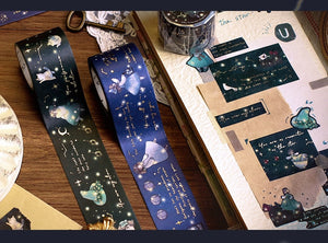 Dreamland Gold Foiled Washi Tapes (4 Designs)