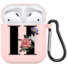 Load image into Gallery viewer, Cute Pink Airpod Case with English Alphabets
