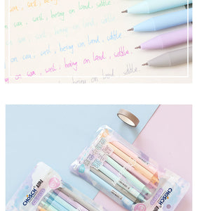 Macaron Color Gel Pen Set (8pcs)