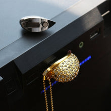 Load image into Gallery viewer, Exotic Golden Neckless Flash Drive
