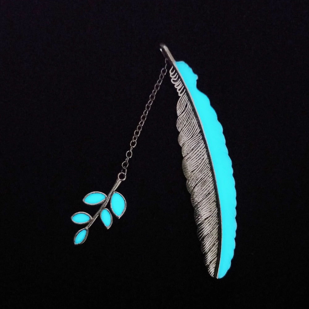 Feather Noctilucent Bookmark