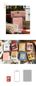 Mini Memo Pad Books (8 Types)