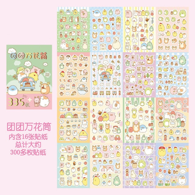 Sumikko Gurashi すみっコぐらし Stickers - Set E