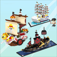 Load image into Gallery viewer, Moby Dick Pirate Ship Nano Blocks (2460 pcs)
