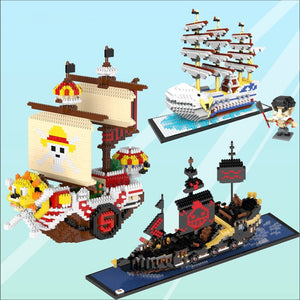 Moby Dick Pirate Ship Nano Blocks (2460 pcs)