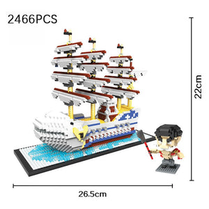 Moby Dick Pirate Ship Nano Blocks (2460 pcs)