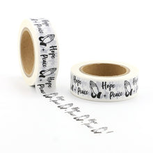 Load image into Gallery viewer, Hope &amp; Peace Masking Tape
