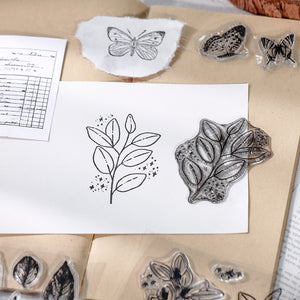 Exotic Nature Decorative Clear Stamps (15 Types)