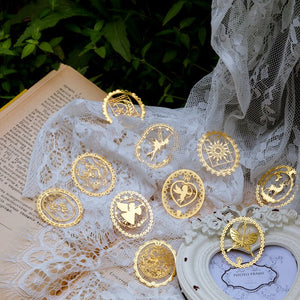 Fairy Garden Gold Series Bookmarks (3pcs a set)