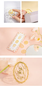 Fairy Garden Gold Series Bookmarks (3pcs a set)