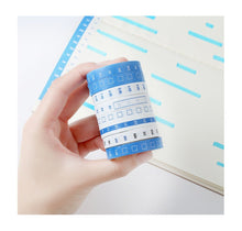 Load image into Gallery viewer, Mini Agenda Planner Washi Tape Set (4pcs)
