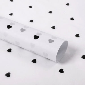 Colorful Hearts Wrapping Papers (7 pcs a set)