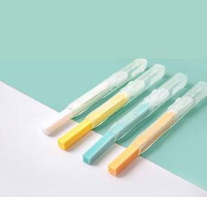 KOKUYO Pastel Color Refillable Rubber Erasers (4 Colors)