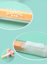 Load image into Gallery viewer, KOKUYO Pastel Color Refillable Rubber Erasers (4 Colors)
