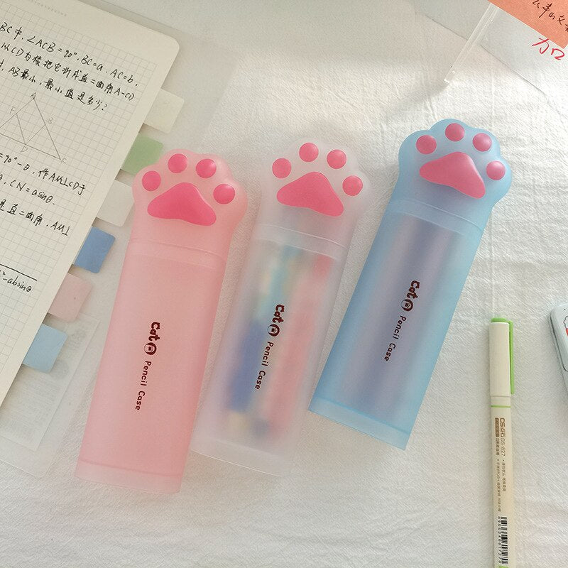 Cute Cat Paw Soft Pencil Case – Original Kawaii Pen
