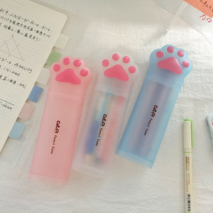 Cute Cat Paw Pencil Case