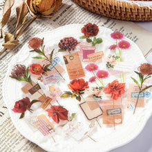 Load image into Gallery viewer, Vintage Style Floral Decorative Stickers
