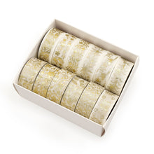 Load image into Gallery viewer, The Golden Heaven Floral &amp;  Plant Washi Tape Set
