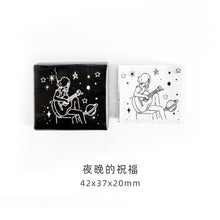 Load image into Gallery viewer, Stary Nights Rubber Stamps
