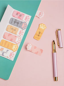 Cute Cat Paw Insert Sticky Notes