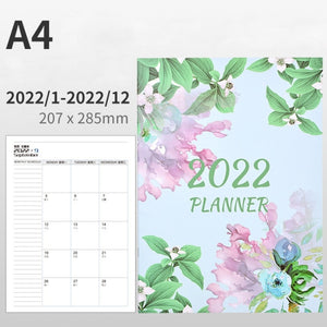 Bright Nature 2022 Planner (4 Colors)