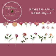Load image into Gallery viewer, Japanese Floral Stickers in a CD
