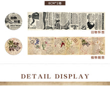 Load image into Gallery viewer, Vintage Style Universe Washi Tapes (12 Designs)
