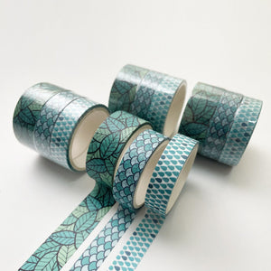 Geometric Pattern Washi Tape Sets (3pcs)