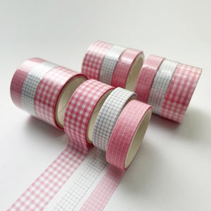 Geometric Pattern Washi Tape Sets (3pcs)