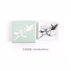 Floral Heaven Transparent Acrylic Stamps