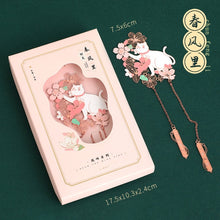 Load image into Gallery viewer, Japanese Floral Metal Bookmarks - Limited Edition
