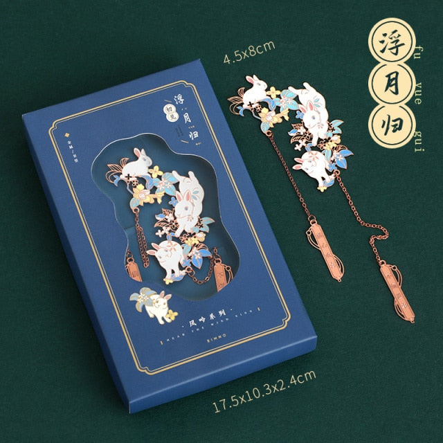Japanese Sakura Metal Bookmarks - Elegant Brass Bookmarks for Book Lovers –  CHL-STORE