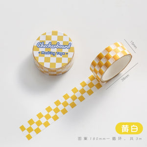 Checkerboard Series Masking Tapes (6 Designs)