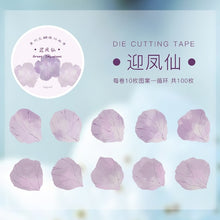 Load image into Gallery viewer, Japanese Floral Language Sticker Rolls (8 Types)
