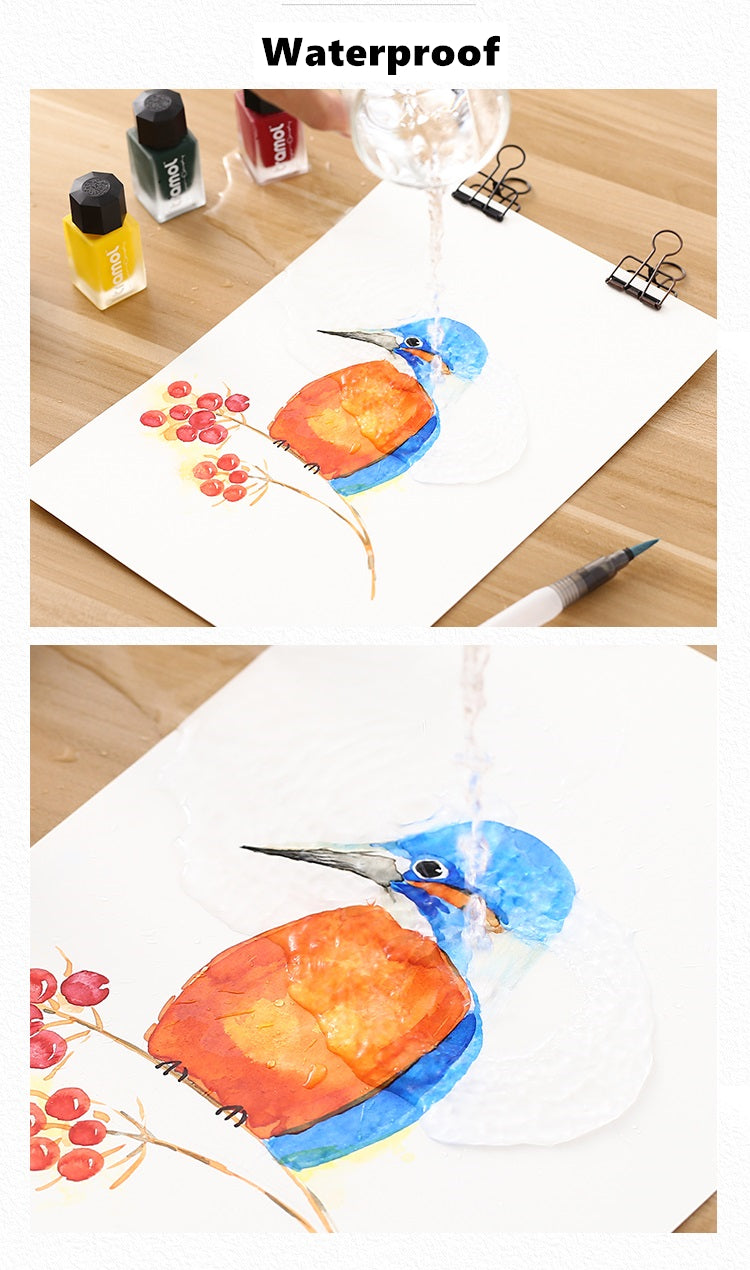 18ml /bottle waterproof anti-fading color ink candy color waterproof color  ink for dip pen - AliExpress