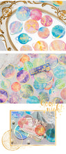 Load image into Gallery viewer, Colorful Gold Foiled Universe Stickers
