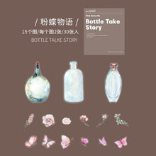 Load image into Gallery viewer, Japanese Bottle Story Stickers (8 Designs

