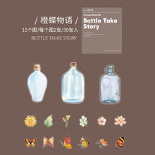 Load image into Gallery viewer, Japanese Bottle Story Stickers (8 Designs
