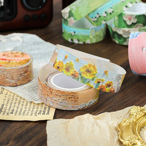 Nature Series Oil Painting Washi Tapes