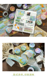 Nature Series Oil Painting Washi Tapes