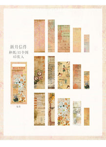 Limited Edition - Japanese Dream Floral Series Decorative Stickers