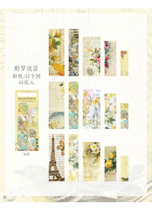 Limited Edition - Japanese Dream Floral Series Decorative Stickers