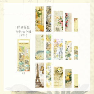 Limited Edition - Japanese Dream Floral Series Decorative Stickers