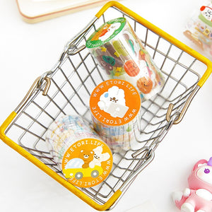 Japanese Animal Family Series Masking Tapes