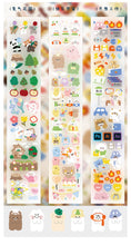 Load image into Gallery viewer, Japanese Animal Family Series Masking Tapes
