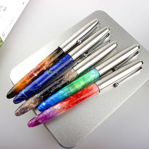 Crystal Acrylic Fountain Pen (5 colors)