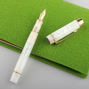 White Marble Fountain Pen