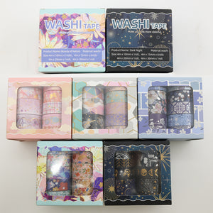 Universe & Floret Gold Foiled Masking Tape Sets - Limited Edition